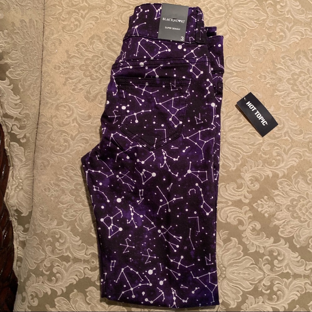 Hot Topic constellation jeans